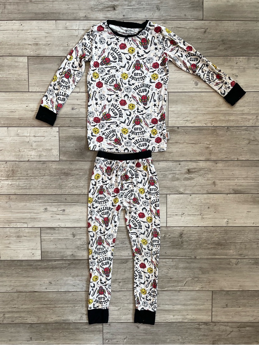 Bamboo Bliss | Hell Fire Club Pajama Set | Size: 5/6 T